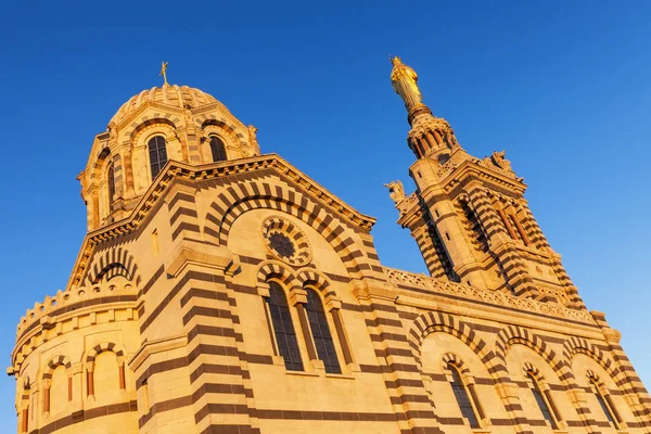 Basílica de Notre-Dame de la Garde em Marselha — Fotografia de Stock