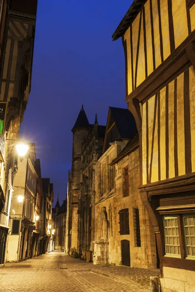 Antigua arquitectura de Rouen — Foto de Stock