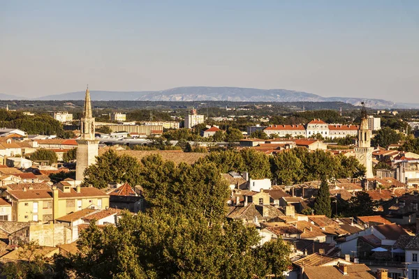 Vue aérienne d'Avignon — Photo