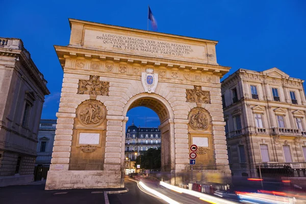 Porte du Peyrou in Montpellier — Zdjęcie stockowe