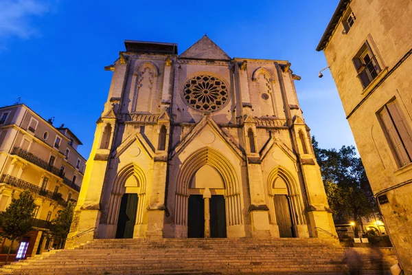 Στην εκκλησία Saint Roch σε Μονπελιέ — Φωτογραφία Αρχείου