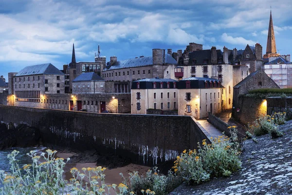 St-Malo panorama — Stock fotografie