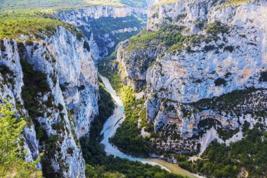 Verdon Gorge - havadan görünümü