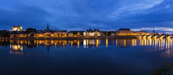 Panorama över Saumur — Stockfoto