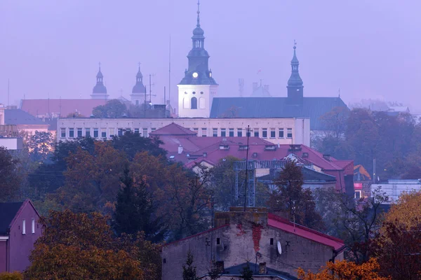 Panorama of Piotrkow Trybunalski — Stock Photo, Image