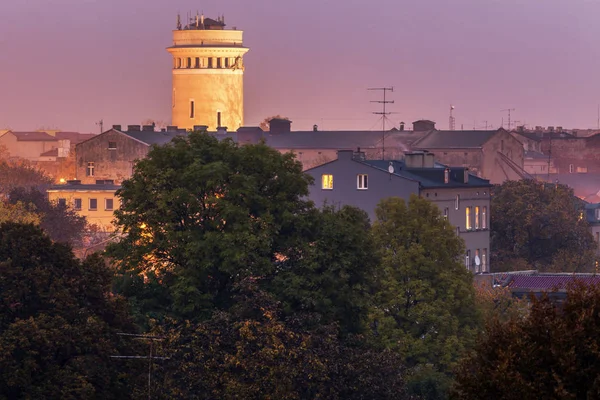 Antigua torre de agua en Piotrkow —  Fotos de Stock