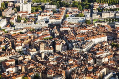 Grenoble mimarisi - havadan görünümü