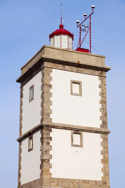 Cabo Carvoeiro Lighthouse in Portugal — Stockfoto