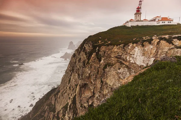 Latarnia morska Cabo da Roca — Zdjęcie stockowe