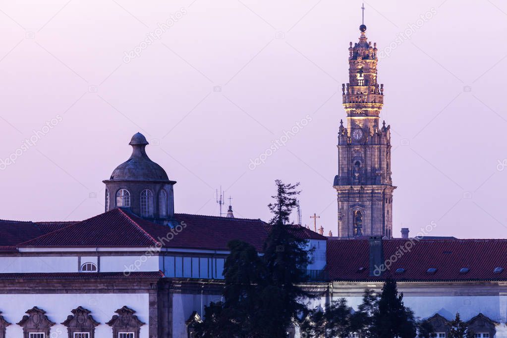 Clerics tower in Porto