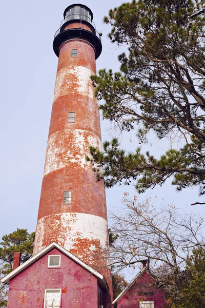 Assateague маяк у Вірджинії — стокове фото