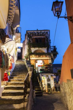 Positano mimari, gece