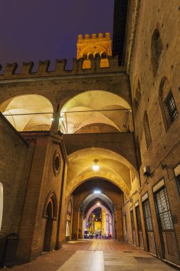 Piazza Maggiore'ye Bologna mimarisi