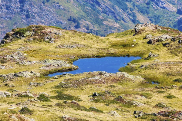 Wanderweg im Naturschutzgebiet naturelle de carlaveyron — Stockfoto