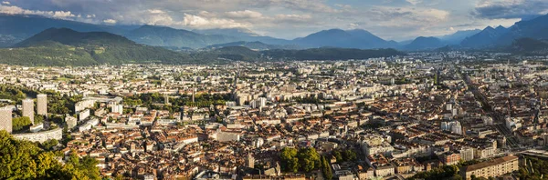 Grenoble architectuur - luchtfoto — Stockfoto