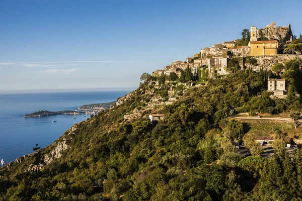 Eze panorama in the morning — Stock Photo, Image