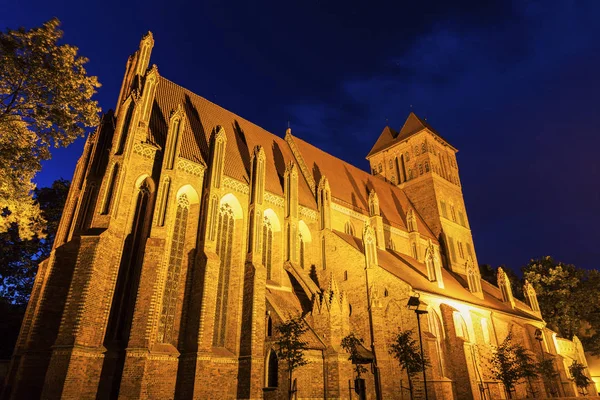 St. james kirche in torun — Stockfoto