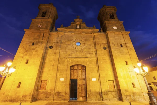 San Sebastian Aguimes kilisede — Stok fotoğraf