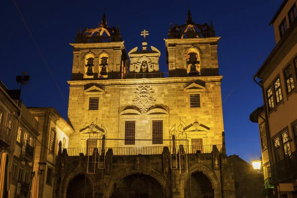 Cathédrale de Braga à l'aube — Photo