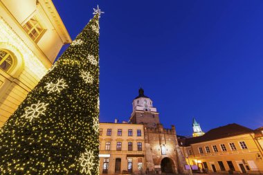 Lublin Belediye Binası ve Krakowska kapısı