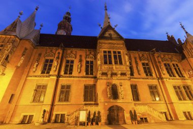 Eski Belediye Binası Wroclaw pazar meydanında