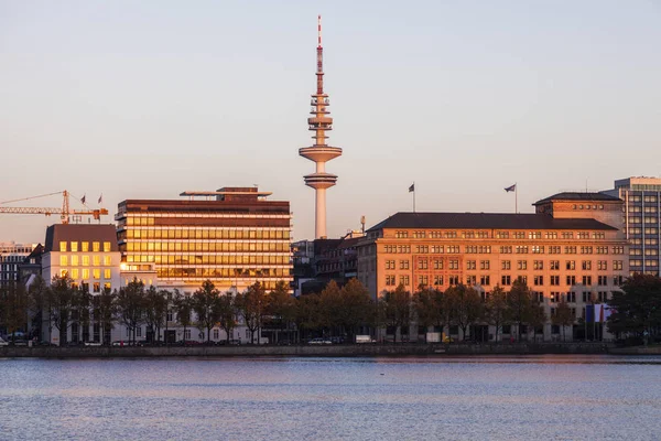 Torre Heinrich-Hertz en Hamburgo —  Fotos de Stock