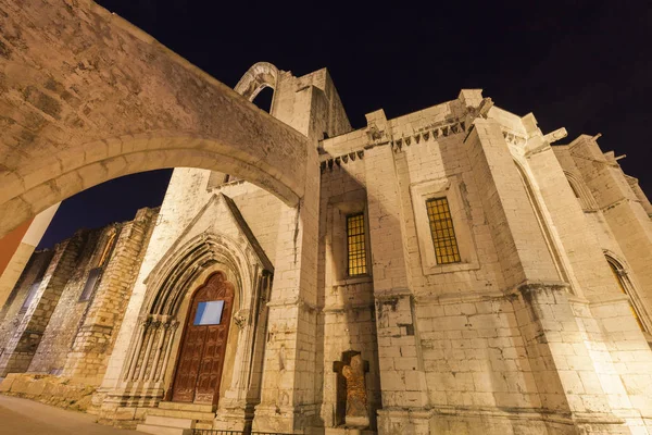 Carmo kloster i Lissabon — Stockfoto