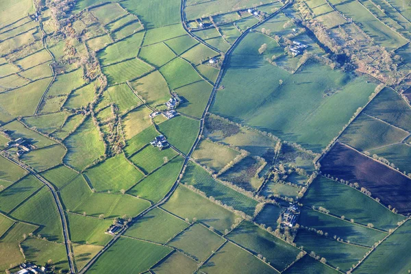 Aerial view of Northern Ireland — Stock Photo, Image