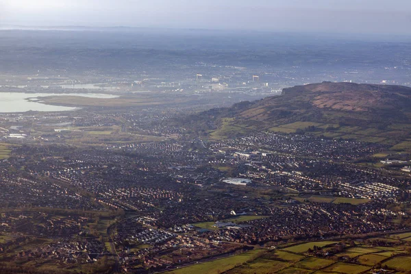 Вид с воздуха на Белфаст — стоковое фото