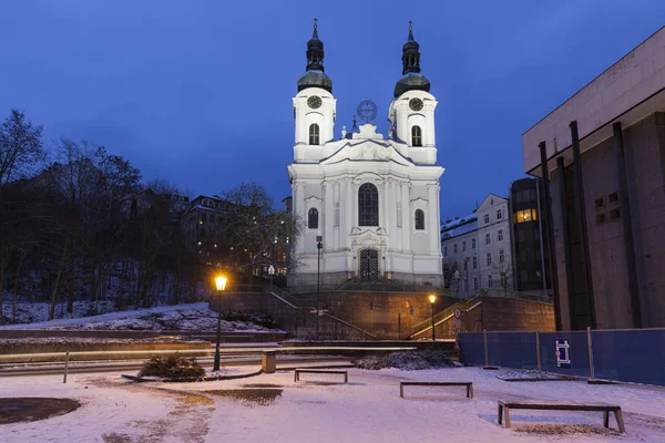 Maria Magdalena Kerk in Karlovy Vary — Stockfoto