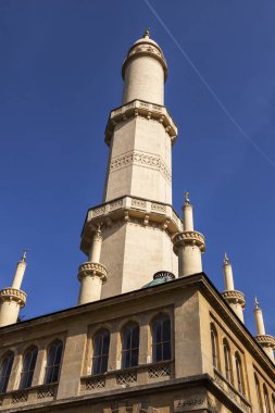 Minare Lednice içinde. Lednice, South Moravia, Çek Cumhuriyeti. 