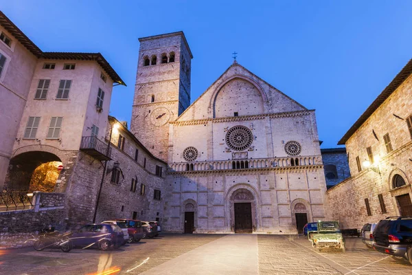 Kathedraal van San Rufino in Assisi — Stockfoto