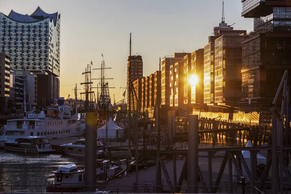 Architecutre van Hamburg — Stockfoto