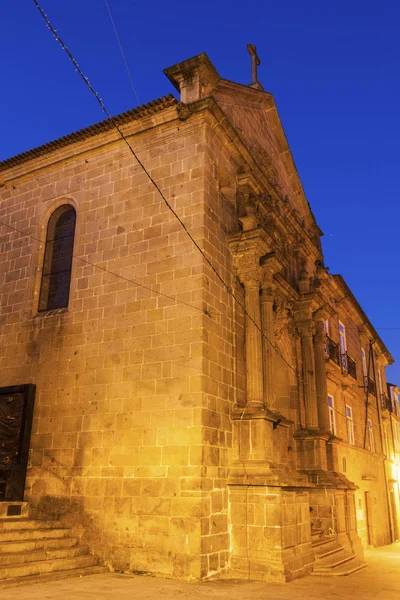 Iglesia de la Misericordia en Braga al amanecer — Foto de Stock