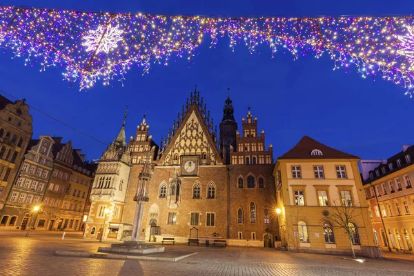 Old City Hall on Market Square in Wroclaw — Stock Photo, Image