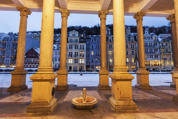 Mill colonnade in Karlovy Vary — Stockfoto