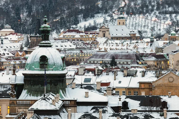 Zima v Praze — Stock fotografie