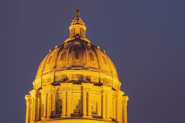 Jefferson City, Missouri - State Capitol Binası girişinde 