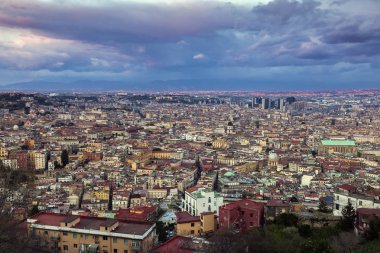 Napoli Panoraması alacakaranlıkta