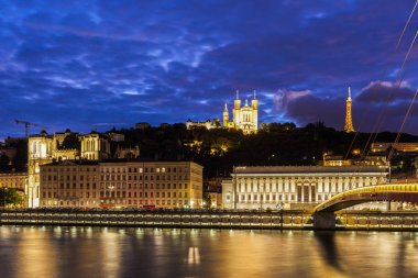 Lyon Panoraması geceleri