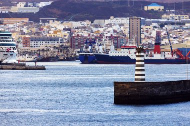 Las Palmas yılında deniz feneri