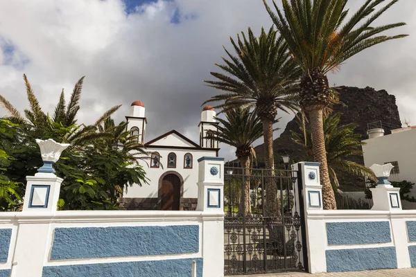 Ermita de las Nieves i Puerto de las Nieves – stockfoto