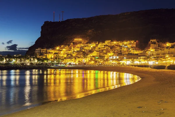 Beach in Puerto De Mogan — Stock Photo, Image