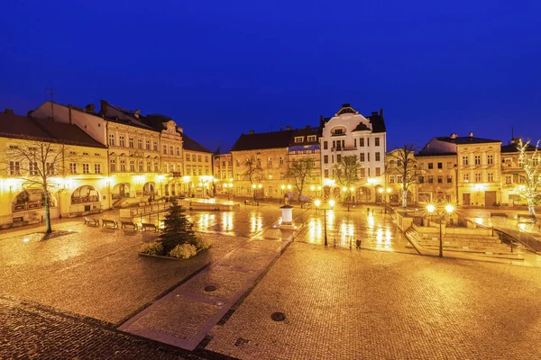 Hauptplatz in bielsko-biala — Stockfoto