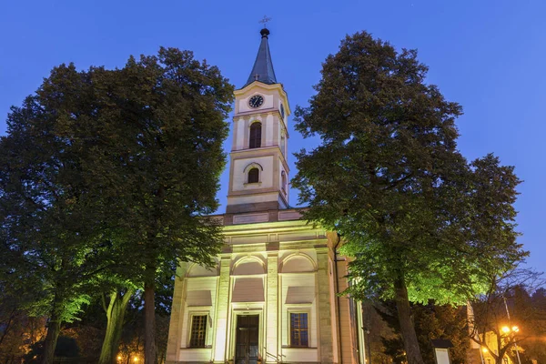 Evangelická církev v regionu Wisla, Polsko — Stock fotografie