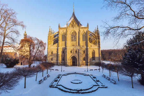 Kostel svaté Barbory v Kutné Hoře — Stock fotografie