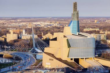 Skyline of Winnipeg clipart