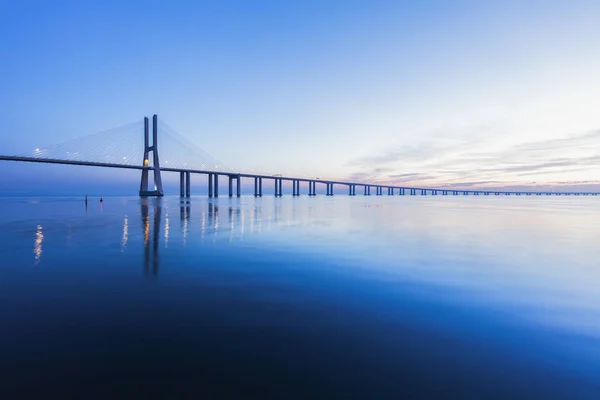 Vasco da Gama Bridge in Lisbon — Stock Photo, Image
