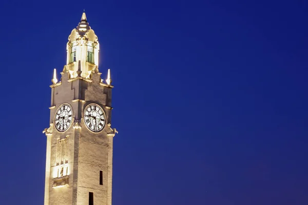 Torre de relógio montreal — Fotografia de Stock