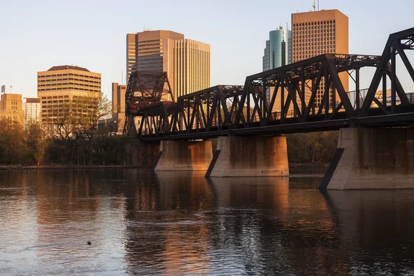 Skyline of Winnipeg — Stock Photo, Image